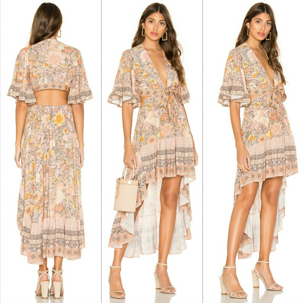 New spell lady amethyst bambi gown blush revolve S - Picture 1 of 7